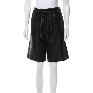 Jasmin Shokrian High-Rise Knee-Length Shorts